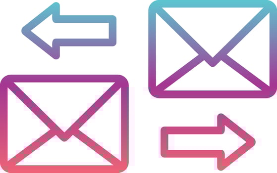 Correspondence Mail Vector Icon