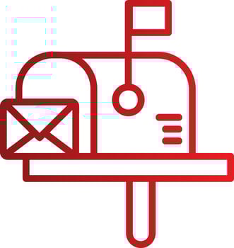 Mailbox Vector Icon