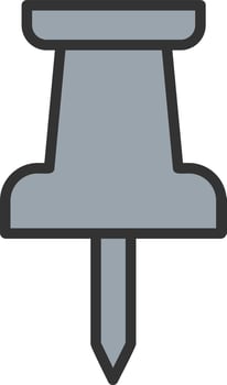 Pin Vector Icon