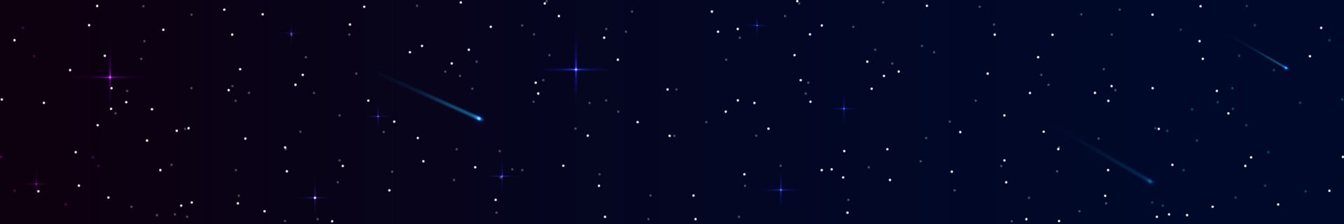 Realistic starry sky. Milky Way galaxy shining stars. Astrology concept. Horizontal vector background