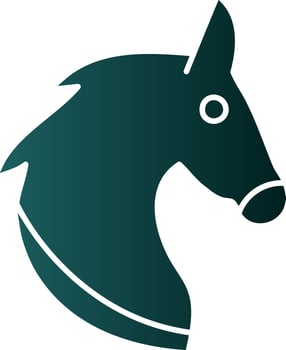 Horse Vector Icon Design