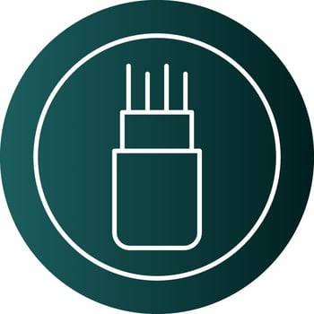 Optics Vector Icon Design
