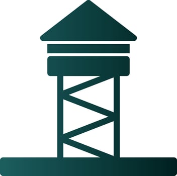 Tower Vector Icon Design