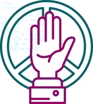 Peace Vector Icon