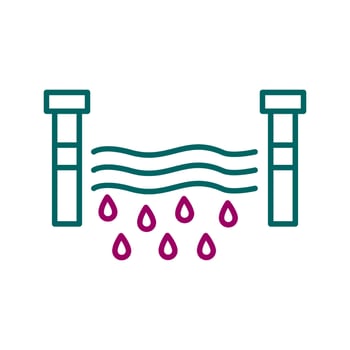 Water Dam Vector Icon