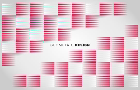 aabstract geometric paper line style bakcground in silver vector