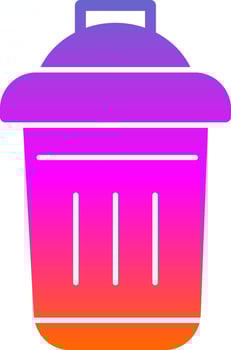 Dustbin Vector Icon Design