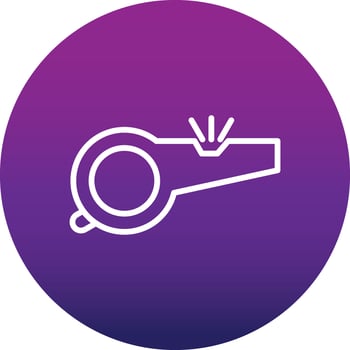 Whistle Vector Icon