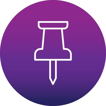 Pin Vector Icon