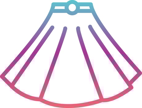 Skirt Vector Icon