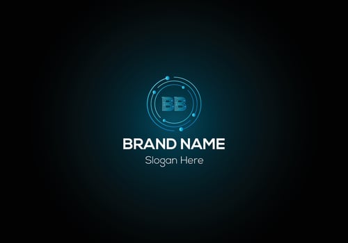 Abstract B B letter modern initial lettermarks logo design vector
