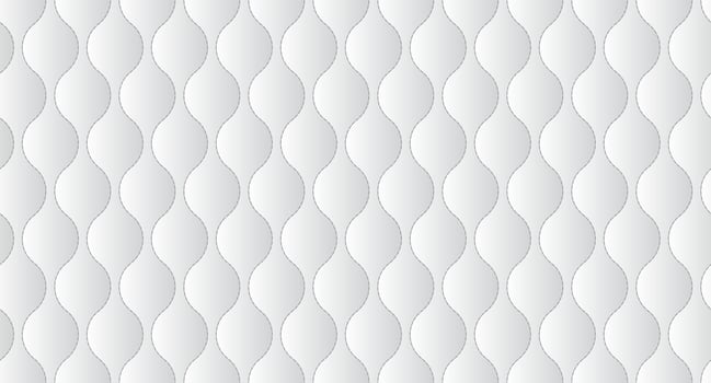 Simple upholstery quilted background. White leather texture sofa backdrop. Vector illustration