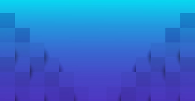 Abstract 3d background from convex squares. Template design for banner, poster, flyer, cover, brochure. vector