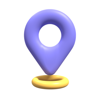 3D Illustration of a gps with aesthetic colors suitable for web, apk or additional ornaments for your project png