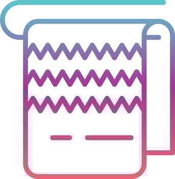 Towel Vector Icon