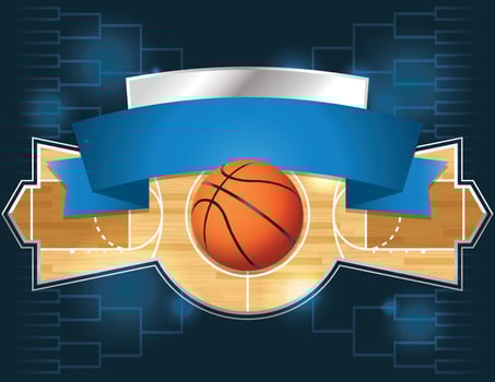 Basketball Tournament Illustration vector
