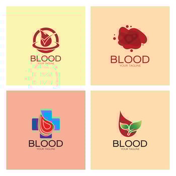 circulating blood,blood donation,blood donation logo icon illustration template design vector for medical purposes herbal medicine clinic hospital and blood transfusion