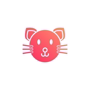 cat vector for website symbol icon presentation