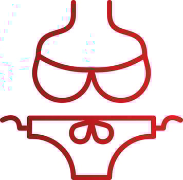Bikini Vector Icon