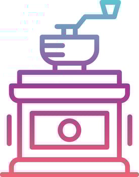 Coffee Grinder Vector Icon