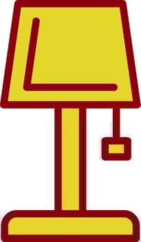 Lamp Vector Icon Design