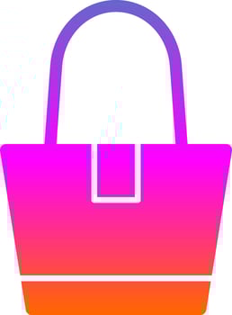 Handbag Vector Icon Design