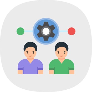 Hr Management Vector Icon Design