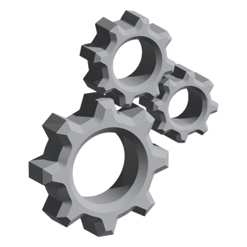 gear icon 3d png