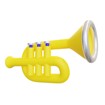 Trumpet 3d Icon png