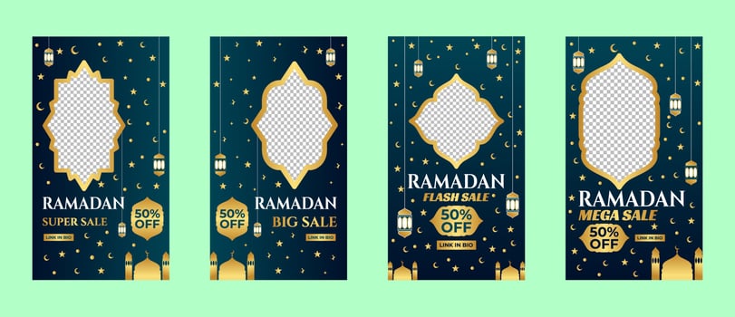 Hand drawn Happy Eid Mubarak with islamic ornament. perfect for greeting card or banner background. vector