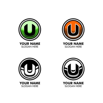 logo concept illustration in flat design vector