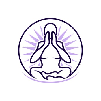 Yoga Logo Vecktor Illustration vector