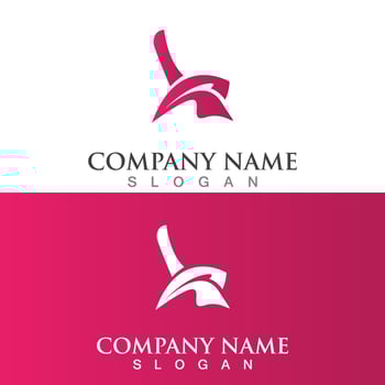 Chair furniture logo image creative design modern vector