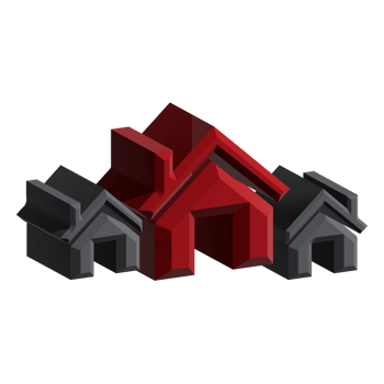 house building 3d icon png