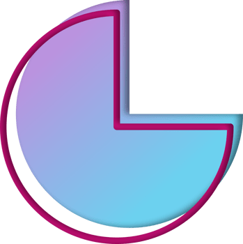 The Gradient Pie Chart png