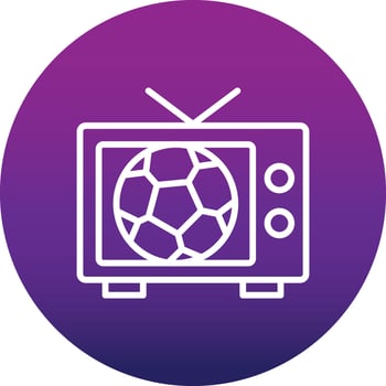 Television Vector Icon