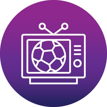 Television Vector Icon