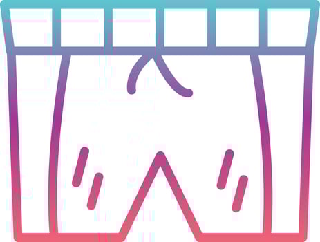 Football Shorts Vector Icon