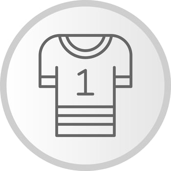 Football Uniform Vector Icon