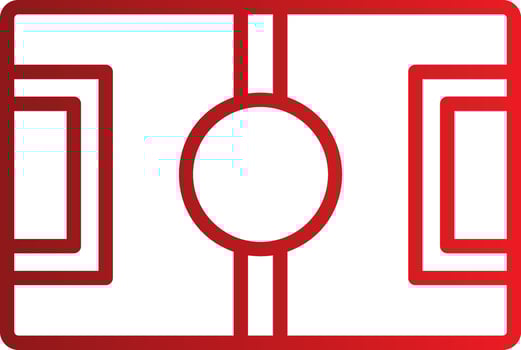 Soccer Field Vector Icon