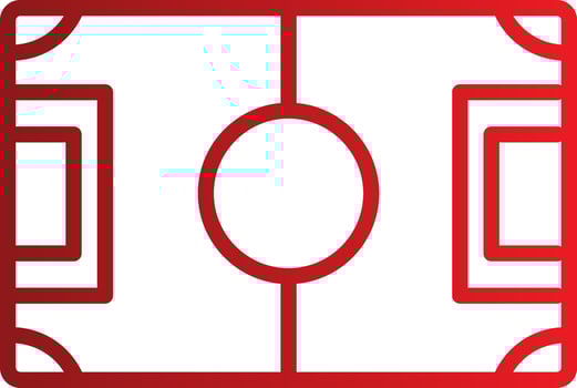Soccer Field Vector Icon