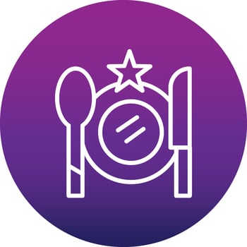 Plate Vector Icon