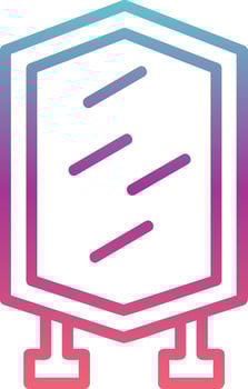 Mirror Vector Icon
