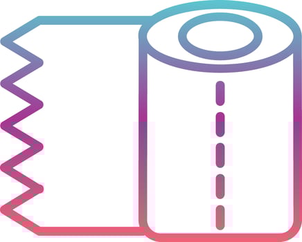 Toilet Paper Vector Icon
