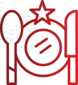 Plate Vector Icon