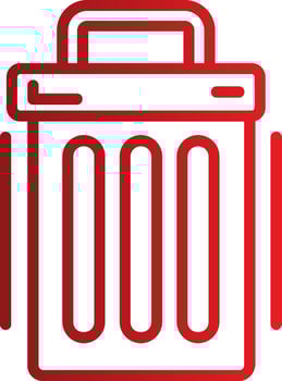 Trash Can Vector Icon