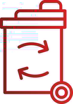 Recycle Bin Vector Icon