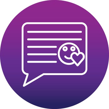 Love Message Vector Icon