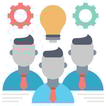team skills icon, suitable for a wide range of digital creative projects. vector
