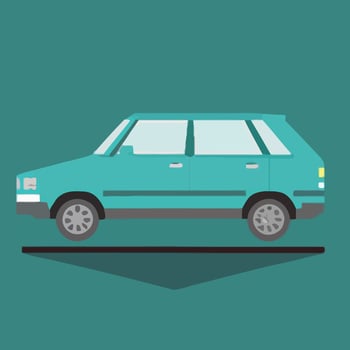 Car slat icon design illustration vehicle cartoon vector graphic